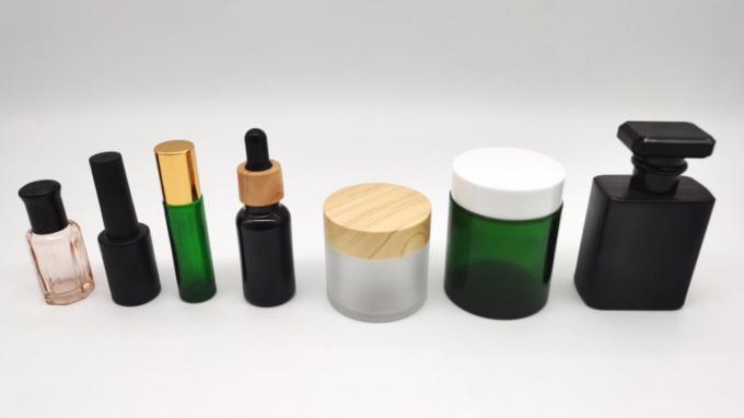 ขวดเครื่องสำอางโลหะ 250g สีดำเงินทองอลูมิเนียมกลมกระป๋อง 8.8oz 4