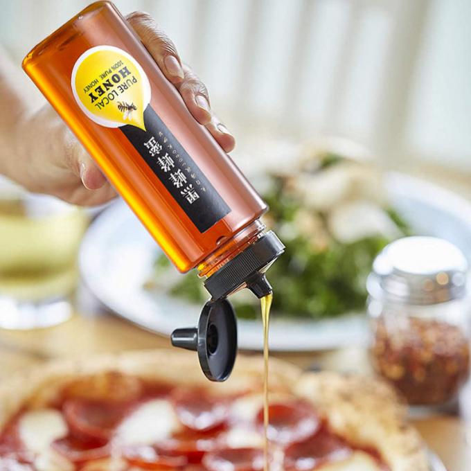 น้ำเชื่อม ขวดเครื่องดื่มพลาสติก 350g 250g 4