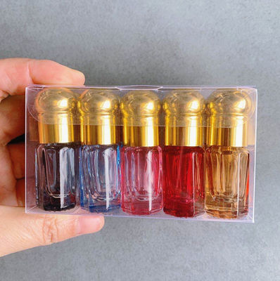 Good price คอนเทนเนอร์เครื่องสำอางแก้วใสลูกกลิ้ง 6ml 3ml ขวดแก้วแปดเหลี่ยม ออนไลน์