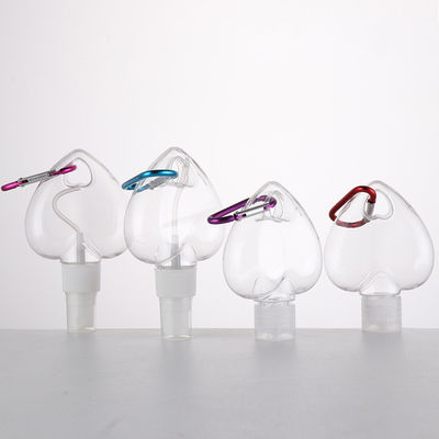 Good price ขวดสเปรย์พวงกุญแจแอลกอฮอล์ 60 มล. 50 มล. หัวใจเปล่า เบ็ด PET ออนไลน์