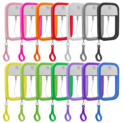 Good price แอลกอฮอล์ฆ่าเชื้อการ์ดชนิดขวดสเปรย์ขวดมินิพวงกุญแจ PET หนา 2 ซม. ออนไลน์